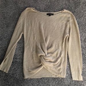 Knotted sweater